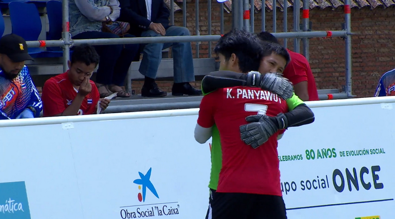 แข้งไทยถล่มตุรกี 3-0 ฟุตบอลคนตาบอดชิงแชมป์โลก