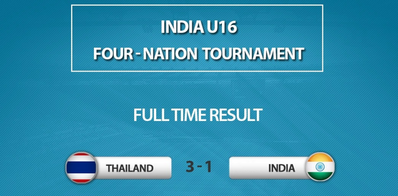 คอมเมนต์แฟนบอลอินเดียหลังแพ้ไทย 1-3 ศึก U16 สี่เส้าที่จีน
