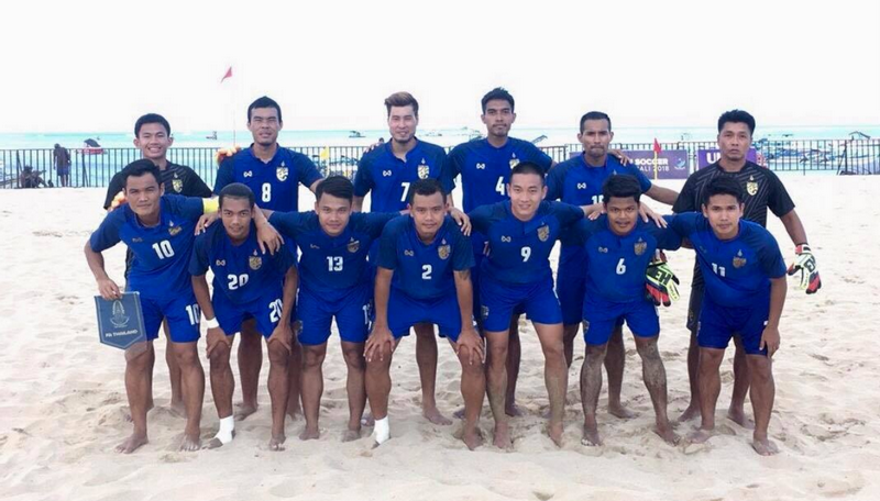 ฟุตบอลชายหาดช้างศึกเฉือนอิเหนา 3-2 ทะลุชิงฯ ศึกจ้าวอาเซียน2018