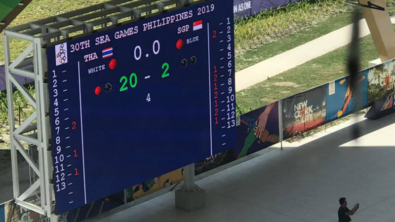 ทีมโปโลน้ำสาวไทยประเดิมเหรียญทองแรกให้กับทัพนักกีฬาไทยในซีเกมส์ 2019