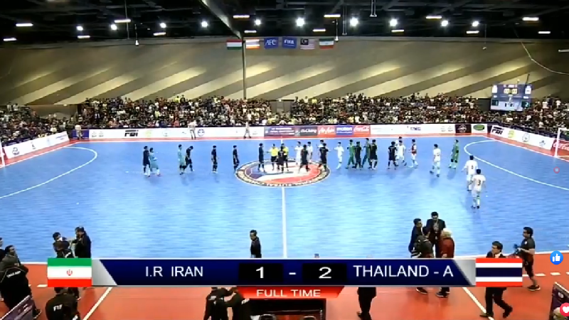 ทีมไทยเอชนะอิหร่าน 2-1 คว้าแชมป์ SAT International Futsal Championship 2020