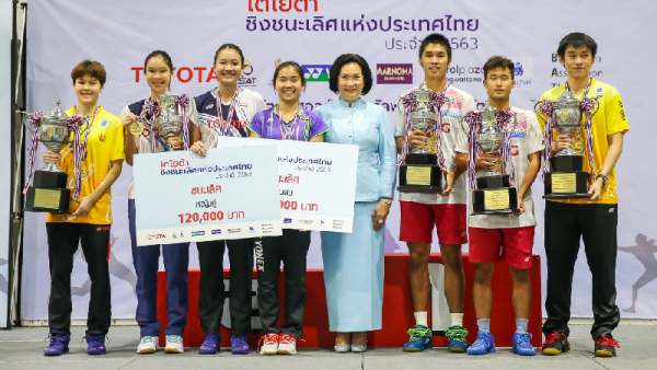 วิว-จิว คว้าแชมป์ประเภทเดี่ยว การแข่งขันแบดมินตันชิงชนะเลิศแห่งประเทศไทย