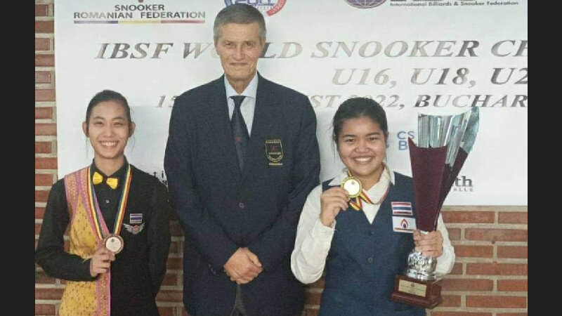 มายด์ สากล สาวน้อยวัย 14 ปี คว้าแชมป์สนุกเกอร์เยาวชนชิงแชมป์โลก U21