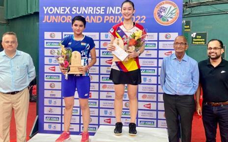 ส้ม สรัลรักษ์ น้องสาววิว คว้าแชมป์แบดมินตันจูเนียร์ U19 ที่อินเดีย