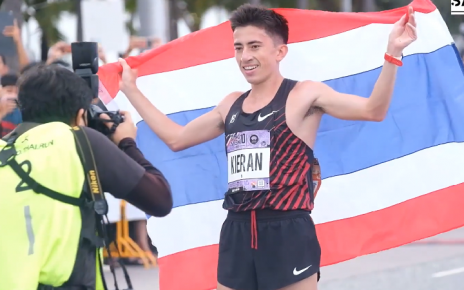 คีริน ทำลายสถิติประเทศไทยวิ่ง 10k  หลังคว้ารองแชมป์รายการ บางแสน10