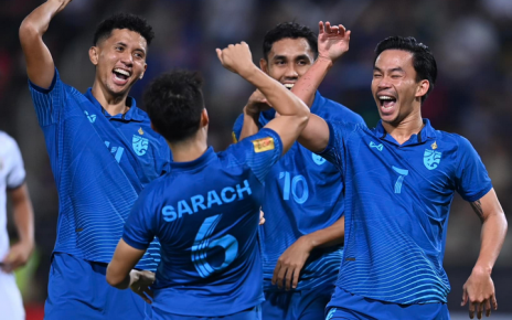 ทีมชาติไทยชนะกัมพูชา 3-1 คว้าแชมป์กลุ่ม A ศึกฟุตบอลชิงแชมป์อาเซียน 2022