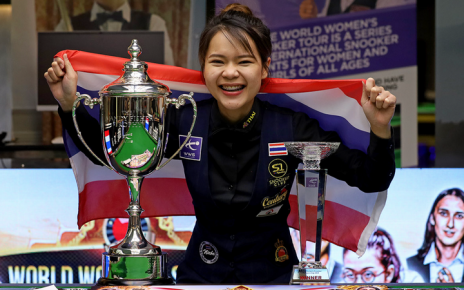 ใบพัด ศรีราชาคว้าแชมป์โลกสนุกเกอร์หญิงเป็นคนที่ 2 ของไทย