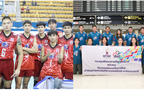 FIVB ยันไทยได้สิทธิ์แข่งลูกยางชิงแชมป์โลกอีก 2 รุ่น คือ ทีมชาย U21 และทีมหญิง U21