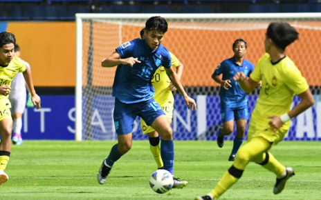 ทีมชาติไทยอัดมาเลเซีย 3-0 ผ่านเข้าสู่รอบต่อไป ศึกฟุตบอลชาย AFC U17