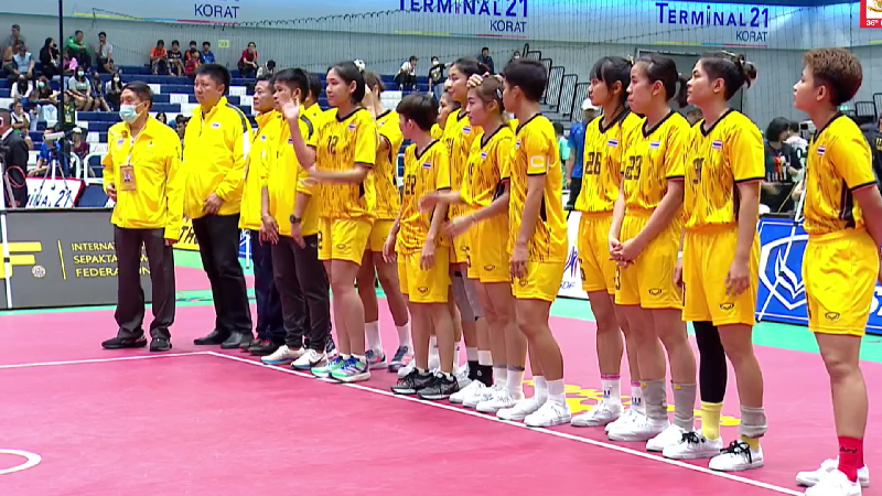 ทีมชุดหญิงไทย ชนะ เวียดนาม 2-0 คู่ คว้าแชมป์เซปักตะกร้อชิงแชมป์โลก “คิงส์คัพ”ครั้งที่ 36