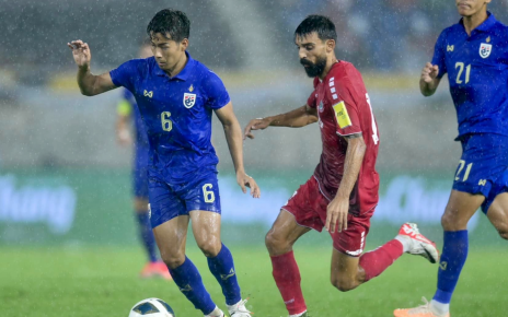 ทีมชาติไทย เฉือน เลบานอน 2-1 ทะลุชิงคิงส์ คัพ ครั้งที่ 49