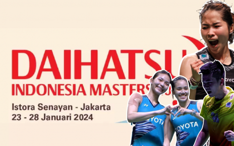ลิงก์ถ่ายทอดสดและโปรแกรมแบดมินตันอินโดนีเซีย มาสเตอร์ส 2024 นักกีฬาไทย