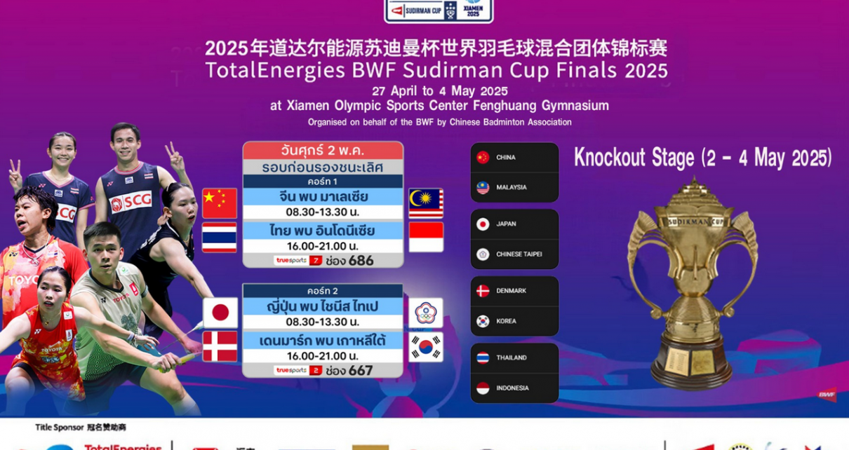 สุธีรมานคัพ 2025 | Sudirman Cup 2025