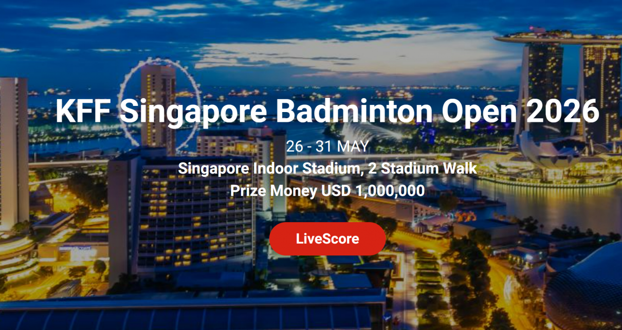แบดมินตัน สิงคโปร์ โอเพ่น 2026