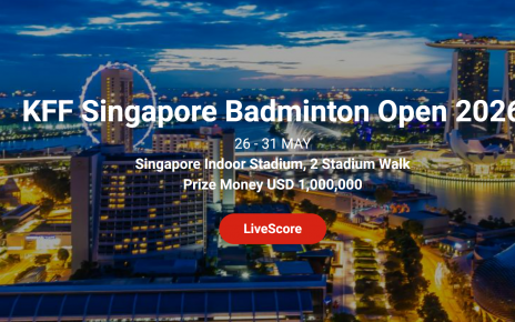 แบดมินตัน สิงคโปร์ โอเพ่น 2026