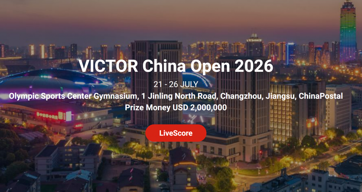 การแข่งขันแบดมินตันไชน่า โอเพ่น 2026