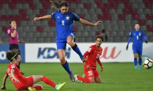 Arga Luntungan (อินโดนีเซีย) Go Thailand Go. POWER OF ASEAN!! ✊ *from your bestie Indonesia. สู้ๆ ไทยแลนด์ ... พลังแห่งอาเซียน ... จากอินโดนีเซีย Mohd Nobita (มาเลเซีย) หวังว่าชัยชนะจะอยู่ในประเทศไทย #จากมาเลเซีย Yan Paing Oo (เมียนมา) Thailand are so luck. They will be runner up in group stage and will get WC ticket. Fighting PH & VN I wanna see all teams in World Cup ทีมไทยโชคดีมากๆ พวกเขาจะได้เป็นรองแชมป์กลุ่มและจะได้ตั๋วไปฟุตบอลโลก สู้ๆ ฟิลิปปินส์และเวียดนาม ... ฉันอยากเห็นทุกทีมไปเล่นฟุตบอลโลก Lucas Alvaro (ฟิลิปปินส์) Hope you will win in this match love from Philippines ❤️ Good luck Thailand...✌️?? หวังว่าคุณจะชนะในแมทช์นี้ ... รักจากฟิลิปปินส์ ... โชคดีนะทีมไทย (ครึ่งแรก) Hassan Abu Jassar (จอร์แดน) We spent million dollars on such a loser girls, i had a hope they will surprise us and reach the world cup. Congrats to Thailand พวกเราใช้เงินหลายล้านดอลลาร์เพื่อสาวๆ ขี้แพ้, ฉันหวังว่าพวกเขาจะสร้างเซอร์ไพรซ์ให้กับพวกเราและเข้าไปเล่นฟุตบอลโลกได้ ... ยินดีด้วยไทยแลนด์ >>Rula Al-Drou'a (จอร์แดน) It would be better if our confederation has spent this massive amount of money on improving youth infrastructure instead of acting like we are making it to the world cup for sure!! มันคงจะดีกว่านี้หากสมาคมฯ ของพวกเราใช้เงินปริมาณมหาศาลนี้เพื่อพัฒนาโครงสร้างพื้นฐานเยาวชนแทนที่จะทำตัวเหมือนกับว่าเราจะได้ไปฟุตบอลโลกอย่างแน่นอน >>Hà Lê (เวียดนาม) How much from those millions did you guys pay for the draw? คุณใช้เงินไปกี่ล้านเหรียญในการจ่ายเงินสำหรับการแบ่งกลุ่ม? Teguh Anggadha (อินโดนีเซีย) Lose from chinese with score 4-0, now can beat jordan with score 6-1, great job thai girl. แพ้จีนด้วยสกอร์ 4-0, ตอนนี้สามารถเอาชนะจอร์แดนได้ด้วยสกอร์ 6-1, เยี่ยมมากสาวไทย Nguyễn Tài (เวียดนาม) Chúc mung Thái lan ยินดีด้วยนะไทยแลนด์ MySuri Nguyễn (เวียดนาม) Congrats to Thailand ยินดีด้วยนะทีมไทย Phương Trình Vô Tỷ (เวียดนาม) tôi hận chủ nhà Jordan ฉันเกลียดเจ้าภาพจอร์แดน Zulfikri are you sure thai's players all women?... คุณแน่ใจเหรือว่าผู้เล่นไทยเป็นผู้หญิง? Ferdinand Cruz (ฟิลิปปินส์) Do your die for the Philippines and Thailand on thursday..A draw will favor thais and a must win for the Philippines..Gudluck Malditas!!! PI LI PI NAS Malupet!!! ต้องสู้กันเอาเป็นเอาตายสำหรับฟิลิปปินส์และไทยแลนด์ในวันพฤหัสฯ นี้ ... ผลเสมอจะดีต่อไป และฟิลิปปินส์จำเป็นต้องชนะเท่านั้น ... โชคดีมัลดิทัส .. ฟิลิปปินส์ Yazan Kanbar (จอร์แดน) What a defense from our Jordanian lions, Greats ❤️❤️???? เกมรับดีเหลือเกินจากสิงโตจอร์แดนของพวกเรา ... เยี่ยม >>Nathan South (ออสเตรเลีย) What? You lost 6-1 อะไรนะ? คุณแพ้ 6-1 นะ >>Yazan Kanbar Yeeah, this defense must lose 15-0 but we are so bravely and lost only to 6 against weak teams ❤️ ใช่, เกมรับแบบนี้ต้องแพ้ 15-0 แต่เราสู้อย่างกล้าหาญและแพ้แค่ 6 ลูกต่อทีมอ่อน Daniel Bryan Sams (ฟิลิปปินส์) Go philippines. Go go go philippines. Go go go philippines. สู้ๆ ฟิลิปปินส์ สู้ๆ ฟิลิปปินส์ สู้ๆ ฟิลิปปินส์ John Lusanta If Thai and Ph will make it draw who will qualify?and why? ถ้าไทยและฟิลิปปินส์เสมอกันใครจะได้เข้ารอบ? และเพราะอะไร? >>Aljohn Bontilao Patan Thailand coz of Point deff. ไทยเข้าเพราะผลต่างประตูได้เสีย محمد العبيدي اتذكر مرة الاردن لعبت ويه اليابان بأسياد الدوحة ٢٠٠٦ خسرو ١٣-٠ لكن برغم من تلك الخسارة و هذه الخسارة النشميات بطلات و الله يحيهم ฉันจำได้ว่าครั้งหนึ่งจอร์แดนเล่นกับญี่ปุ่นและแพ้ไป 13-0 ในโดฮาเกมส์ 2006 แต่ถึงแม้ว่าจะแพ้ และการแพ้ในครั้งนี้พวกเธอก็ยังเป็นฮีโร่ ... พระเจ้าอวยพร Agus Tri Maulidyanto (อินโดนีเซีย) Congratulation best friend ?? ? road to host WC 2034!! ยินดีด้วยเพื่อน ... เส้นทางสู่เจ้าภาพฟุตบอลโลก 2034 Taufan AKharisma (อินโดนีเซีย) Maybe Ladyboy play in Thailand ?, so no surprise. Men vs Woman 6-1 is actually worth อาจจะเป็นกะเทยเล่นให้กับทีมไทย, ไม่น่าแปลกใจอะไร ผู้ชาย vs ผู้หญิง 6-1 มันคุ้มค่าจริงๆ Hey Hapow Host LOL เจ้าภาพ 555 mavinh chinh (เวียดนาม) bốc thăm kiểu gì mà việt nam gặp toàn đội mạnh nhất. cái này phải khiến người ta nghi ngờ. อะไรทำให้เวียดนามต้องพบแต่กับทีมที่แข็งแกร่ง สิ่งนี้ทำให้ผู้คนต้องสงสัย Putu Dedy (ไม่ทราบ) really women? ? ผู้หญิงจริงเหรอ? ong jin yin (มาเลเซีย) I'm malaysian chinese - thai wow congratulations next match just draw you 'll can to a ticket for world cup susu thailand ฉันเป็นชาวมาเลเซียเชื้อสายไทย-จีน ... ว้าวว ยินดีด้วย ในแมทช์หน้าแค่เสมอคุณก็จะคว้าตั๋วไปเล่นฟุตบอลโลกได้แล้ว ... สู้ๆ ไทยแลนด์ Hung Nguyen (เวียดนาม) Fuck Jordan... dirty intention! They want to push Vietnam girls in ... dangereous group with all strong teams like Australia, Japan, S.Korea... and now Thailand gave them a beautiful lession from ASEAN... by the way, Jordan ... out... Thanks and Congratulations to Thailand girls ฟัคจอร์แดน ... เจตนาที่สกปรก! พวกเขาต้องการผลักเวียดนาม ไปอยู่ในกลุ่มที่อันตรายกับทีมที่แข็งแกร่งทั้งหมดอย่าง ออสเตรเลีย, ญี่ปุ่น, และเกาหลีใต้ ... และตอนนี้ไทยแลนด์ก็ได้สอนบทเรียนที่สวยหรูจากอาเซียนให้กับพวกเขาแล้ว ... และแล้ว จอร์แดนก็ตกรอบ ... ขอบคุณและยินดีด้วยสาวไทย E Nadiro too cruel for the host country! ช่างโหดร้ายยิ่งนักสำหรับประเทศเจ้าภาพ