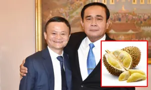 ขายทุเรียน 80,000 ลูกใน 1 นาที หลังแจ็ค หม่าเซ็นสัญญากับไทย