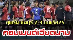 ความคิดเห็นชาวเวียดนามหลังสุพรีมแพ้เอพริล25 ไป 2-3 เซต ศึกสโมสรเอเชีย