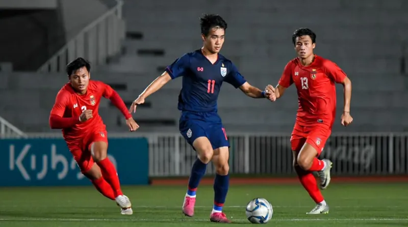 ช้างศึก U23 เฉือนเมียนมา 3-2 อุ่นเครื่องก่อนลุยซีเกมส์ 2019