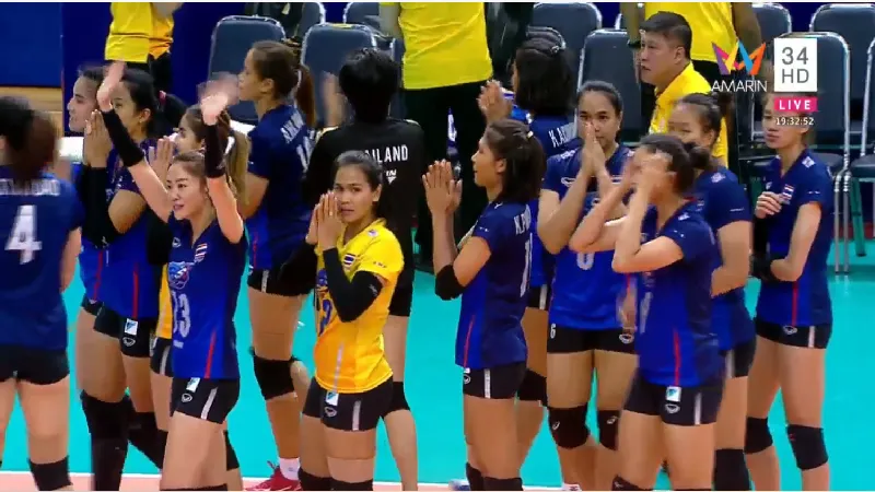 นักตบสาวไทยชนะออสเตรเลีย 3-0 เซต คว้าแชมป์กลุ่มศึกโอลิมปิกรอบคัดเลือก