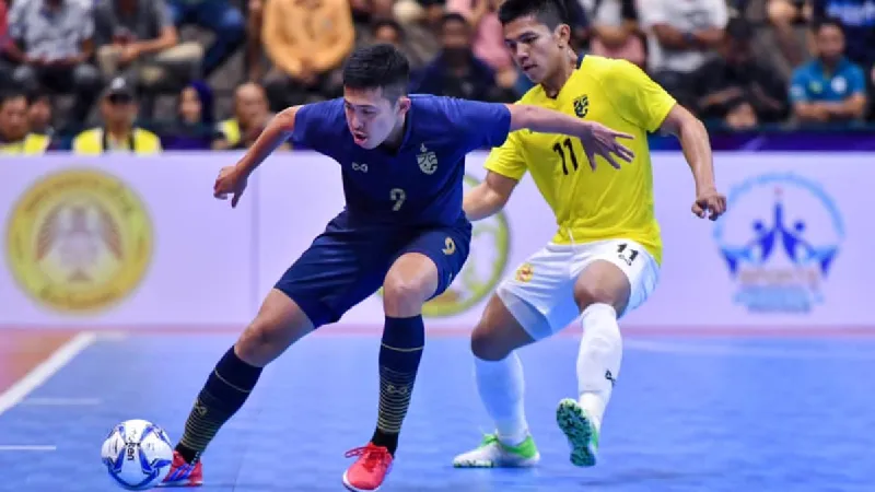 โต๊ะเล็กไทย เอ ชนะ ไทย บี 2-0 รั้งจ่าฝูงศึก SAT Intenational Futsal 2020