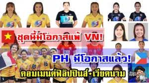 คอมเมนต์ฟิลิปปินส์และเวียดนามหลังเห็นรายชื่อนักวอลเลย์บอลหญิงไทยชุดลุยศึก VNL2021