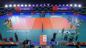 วอลเลย์บอลสาวไทยพ่ายจีน 0-3 เซต ศึก VNL 2021 นัดที่ 3