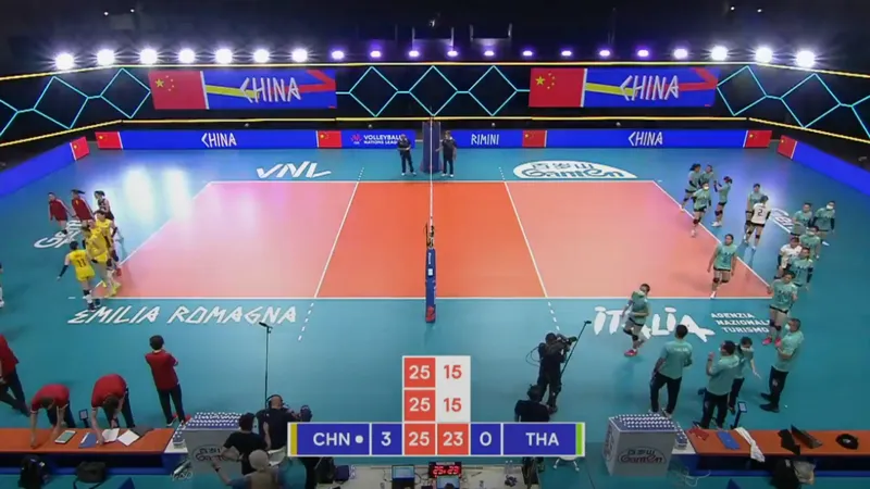 วอลเลย์บอลสาวไทยพ่ายจีน 0-3 เซต ศึก VNL 2021 นัดที่ 3