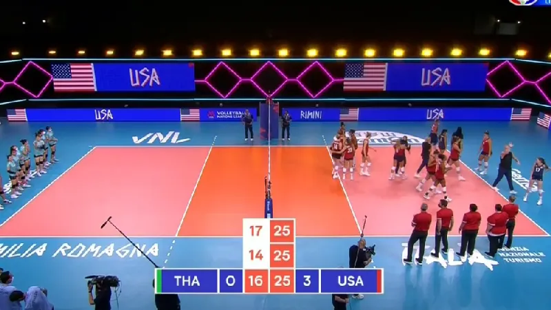 วอลเลย์บอลสาวไทยพ่ายสหรัฐฯ 0-3 เซต ศึก VNL 2021 สัปดาห์ที่ 2