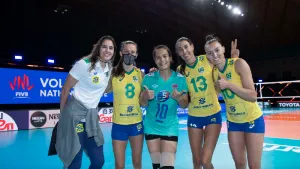 วอลเลย์บอลสาวไทยแพ้บราซิล 0-3 เซต ศึก VNL 2021 สัปดาห์ที่ 4