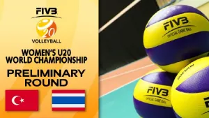 ลิงก์ถ่ายทอดสดวอลเลย์บอลหญิงชิงแชมป์โลก U20 ไทยพบตุรกี 20.30 น.