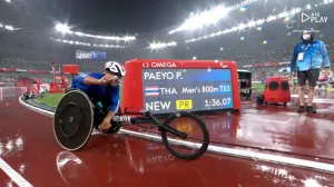 พงศกร แปยอ ซิวทองที่ 4 ให้ทัพพาราลิมปิกไทยในวิลแชร์เรซซิ่ง 800 ม.