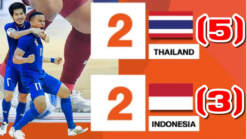 โต๊ะเล็กช้างศึกชนะจุดโทษอินโดนีเซีย 5-3 คว้าแชมป์ฟุตซอลอาเซียนสมัยที่ 16