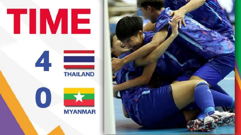 โต๊ะเล็กสาวไทยถล่มเมียนมา 4-0 การันตีเหรียญเงินซีเกมส์ 2021
