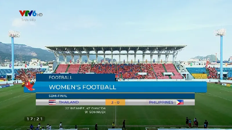 ชบาแก้วอัดฟิลิปปินส์ 3-0 ล้างตาสำเร็จ ทะลุชิงเหรียญทองซีเกมส์2021