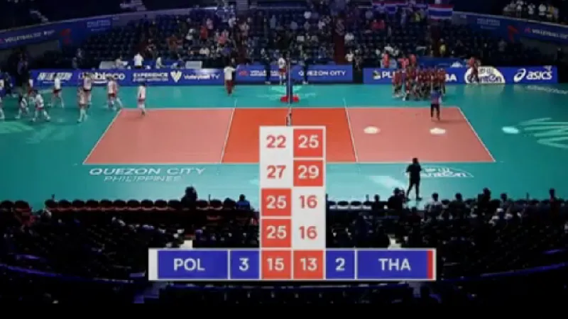 สาวไทยสู้สุดใจก่อนพ่ายโปแลนด์หวิว 2-3 เซต ศึก VNL2022