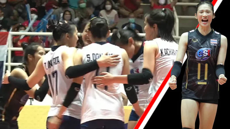 ตัวตบ ดลพร สวมบทมือเซต พาทีมชาติไทย U20 คว้าชัย 3 นัดรวด ศึก ปริ๊นเซส คัพ ครั้งที่ 21