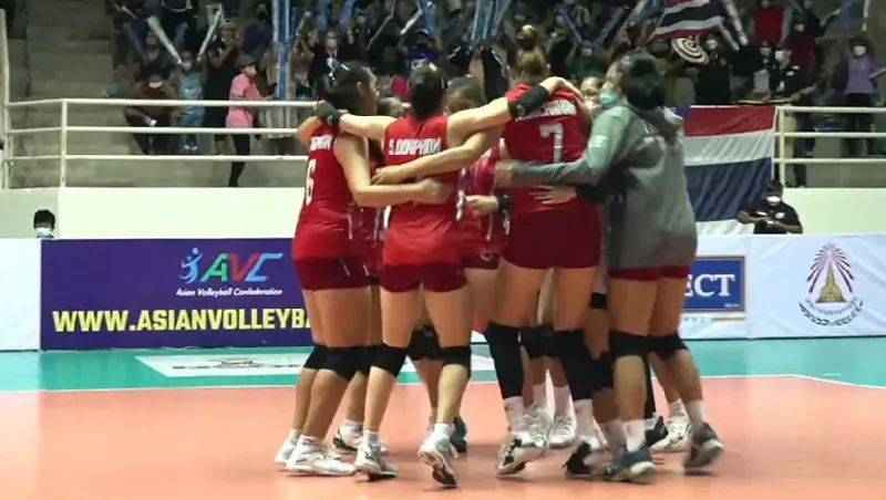 นักตบสาวไทย U20 เฉือนชนะมาเลเซีย หืดจับ 3-2 ศึกปริ๊นเซส คัพ ครั้งที่ 21
