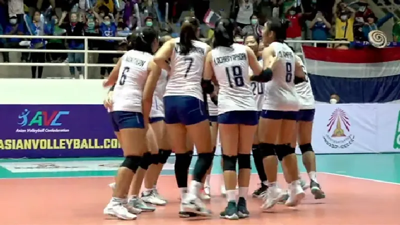 นักตบสาวไทย U20 เฉือนชนะอินเดีย 3-2 ศึกปริ๊นเซส คัพ ครั้งที่ 21