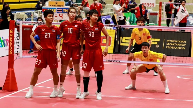 สาวเวียดนามชนะไทยในรอบ 16 ปี ทีม 4 คนหญิง ศึกตะกร้อคิงส์คัพ2022