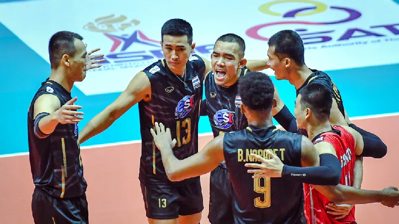 นักตบหนุ่มไทยประเดิมชนะฮ่องกง 3-0 เซต ศึก AVC Cup2022