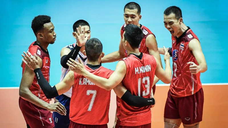 นักตบหนุ่มไทยพ่ายออสเตรเลีย 1-3 ศึก AVC Cup2022