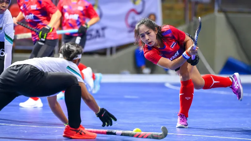 ฮอกกี้ในร่มสาวไทย สร้างประวัติศาสตร์คว้าแชมป์เอเชียเป็นครั้งแรก (คลิป)