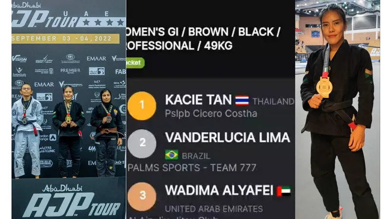 หนึ่งเดียวในเอเชีย "เคซี่" คว่ำต้นตำหรับจากบราซิล คว้าแชมป์ยูยิตสูที่ยูเออี 