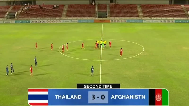 ช้างศึกอัดอัฟกานิสถาน 3-0 ประเดิมศึก AFC U20 รอบคัดเลือก