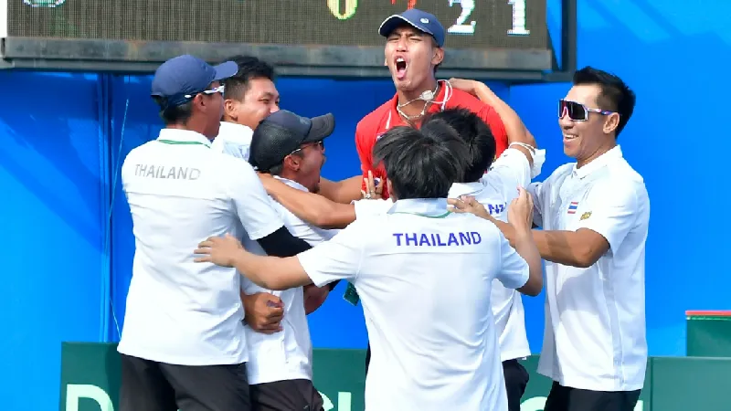 "เดวิสคัพไทย" ชนะโบลิเวีย 3-1 ทะยานสู่ เวิลด์กรุ๊ป 1 เพลย์ออฟ