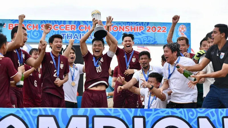 ฟุตบอลชายหาดไทย อัด มาเลเซีย 3-1 คว้าแชมป์อาเซียนสมัยที่ 2 ติดต่อกัน