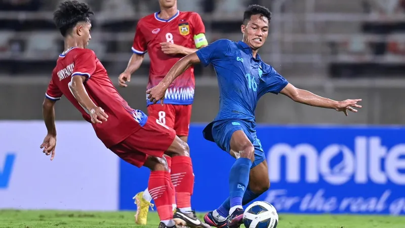 ทีมชาติไทย U23 อุ่นพ่าย สปป.ลาว ชุดลุยศึกชิงแชมป์อาเซียน 0-1