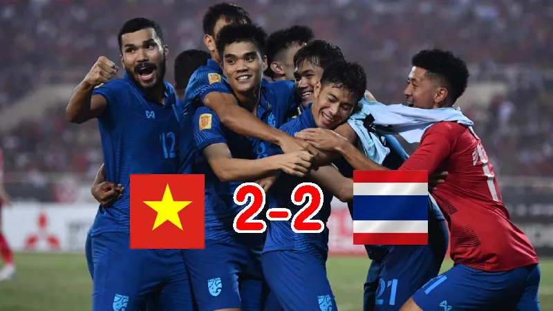 ไทยบุกเจ๊าเวียดนาม 2-2 นัดชิงฯ เลกแรก AFF Cup 2022